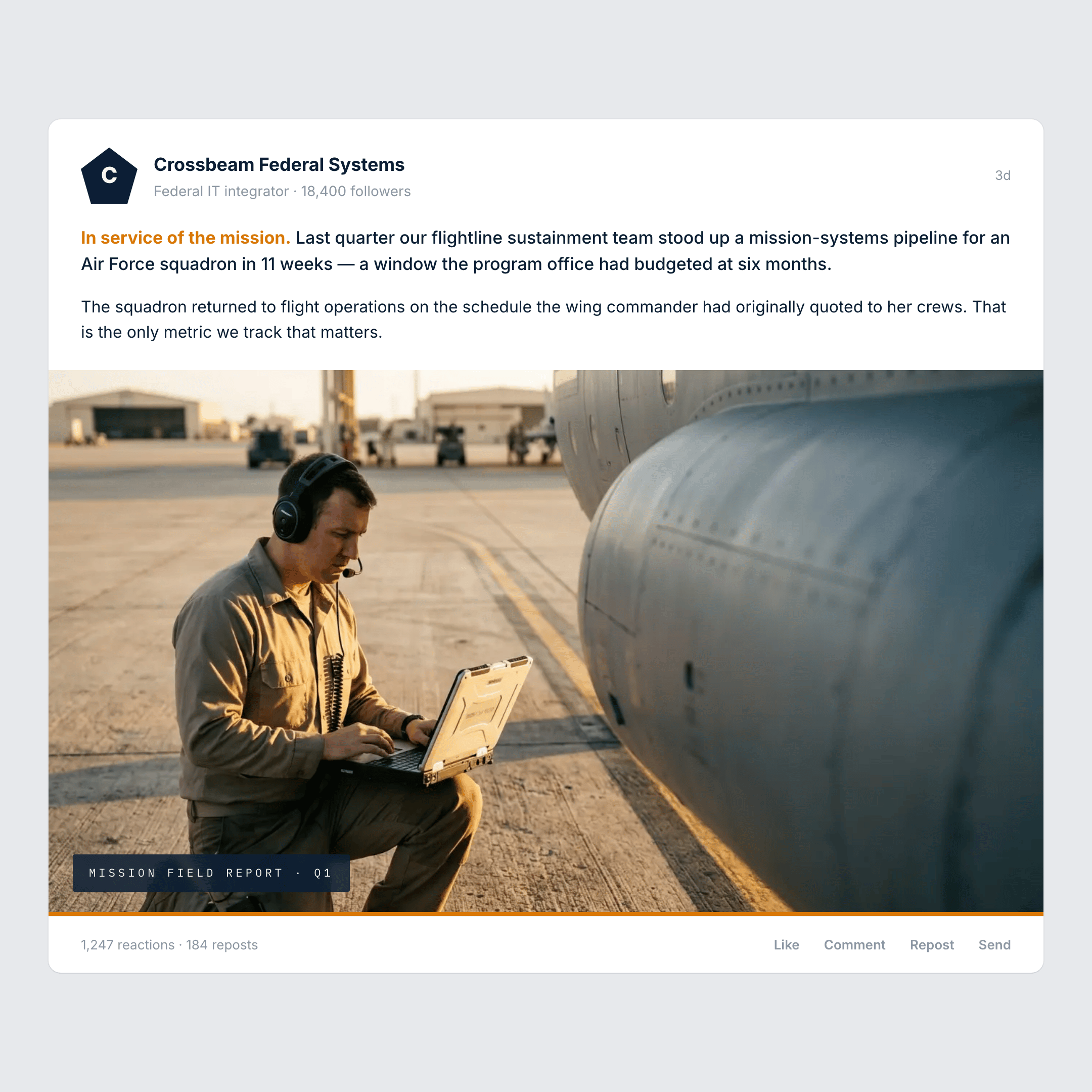 Executive posts — 1 of 4
